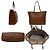 Bally braune Leder-Tote-Tasche - Ansicht 3