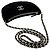 Borsa a spalla con catena a mezzaluna Chanel Nero - vista 10