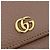 Marmont Gucci GG Bifold Langbörse Beige - Ansicht 9