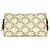 Pochette Mini Céline Triomphe Marrone Bianco - vista 5