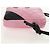 Chanel Cambon Zip Pouch aus gestepptem Leder klein Pink - Ansicht 4