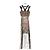 Etro Vestido de seda beige