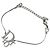 Collana a catena vintage con monogramma logo argento di Christian Dior - vista 3