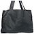 Schwarze Nylon-Tote mit Prada-Logo - Ansicht 3