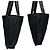 Schwarze Nylon-Tote mit Prada-Logo - Ansicht 4
