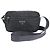 Borsa a tracolla incrociata in nylon nero con logo Prada Sport
