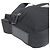 Borsa a tracolla incrociata in nylon nero con logo Prada Sport - vista 5