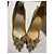 Christian Louboutin Maripopump 100 Spec Nude 37 Beige D'oro - vista 8