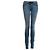 Current Elliott Jeans azul Current Elliot con estampado de leopardo