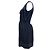 Vestido azul plisado elástico Maje - vista 4