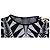 Vestido Balmain de stretch con estampado gráfico Negro - vista 5