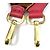 Zucca FENDI Mini Strap You Schultertasche aus Samt - Ansicht 4