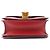 Classic Box Céline Borsa a spalla in pelle classica Celine Small Box Rosso - vista 6