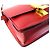 Classic Box Céline Borsa a spalla in pelle classica Celine Small Box Rosso - vista 7