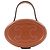 Céline Borsa Minaudière Ovale Celine Marrone - vista 3