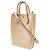 Borsa Super Mini Gucci in pelle 2 in 1 Beige - vista 2