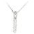 Collana in diamante Mikimoto K18WG Argento