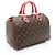 Louis Vuitton Limited Edition Monogram Canvas Totem Speedy 30 Tasche Braun - Ansicht 2