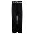 Pantalones Ann Demeulemeester con cinturón a rayas Negro