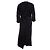 Comme Des Garcons Asymmetrisches Maxikleid Comme des Garçons Schwarz - Ansicht 2