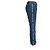 Jeans Calvin Klein Blue con ribete de logo Azul - vista 2