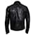 Off White OFF-WHITE Leder Bikerjacke Schwarz - Ansicht 3