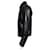 Off White OFF-WHITE Leder Bikerjacke Schwarz - Ansicht 5