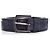 Loro Piana Alligator-Gürtel aus blauer Leder - Ansicht 5