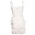 Vestido con volantes de encaje Isabel Marant Blanco Crudo - vista 3