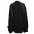 Vestido negro de Saint Laurent con mangas abullonadas - vista 3