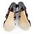 Fendi Wildleder High Heel Sandalen Schwarz - Ansicht 6