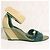 Autre Marque Sandali wedge color block Pierre Hardy Nero Beige - vista 3