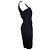 Schwarzes Bleistiftkleid Dsquared2 - Ansicht 3