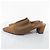 Autre Marque Sandali in maglia a coste Double Standard Clothing Marrone Cammello - vista 2