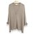 Autre Marque Cardigan lungo in seta e cashmere ebure Beige