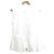 Autre Marque Camisa sin mangas Peplum Cygne Blanco