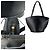 Borsa 2 in 1 Saint Jacques in pelle Epi Louis Vuitton Nero - vista 4