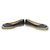 Espadrillas Piane Spike Studs Christian Louboutin Blu - vista 5
