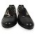 Prada Crossband Leder Pumps Schwarz - Ansicht 7