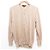 Autre Marque Cárdigan de algodón 18G Drawer Beige