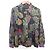 Autre Marque Camisa de seda estampada LEONARD Multicolor
