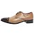 Prada Scarpe in pelle tan con lacci - taglia EU 38 Marrone