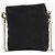 Fendi Baguette nano in perline nere Nero - vista 3