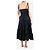Ulla Johnson Vestido negro sin mangas con paneles - talla UK 10 - vista 2