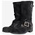 Jimmy Choo Black distressed effect suede boots - size EU 39 (UK 6) - view 2