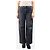 Frame Denim Graue Le Slim Palazzo Weitbein-Jeans - Größe UK 12