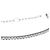 Autre Marque Bracciale in diamante Ponte Vecchio Bar Argento - vista 8