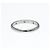 Anello nuziale classico Cartier 3P con diamanti - vista 3
