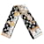 Louis Vuitton Monogram Confidential Bandeau Scarf Black Silk  ref.2616396