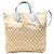 Gucci Braune GG Canvas Wendetasche Beige